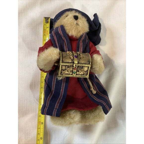 Boyds Bears Plush Nativity 567987-2 Melchoir Bear Wiseman Christmas Nativity 8" - Picture 12 of 13